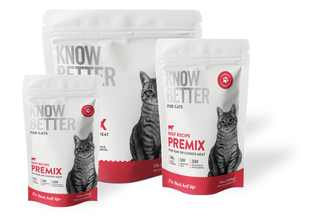 Know Better for Cats Beef Recipe Supplement Know Better Pet Food